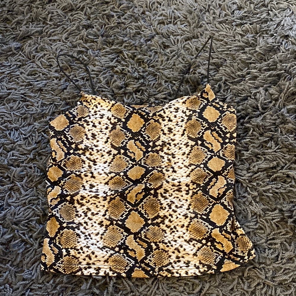 NEW Very comfortable animal print TANK TOP